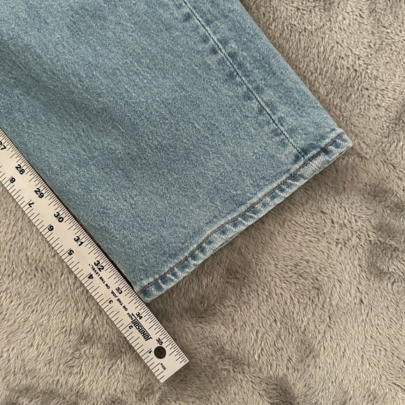 NWT Abercrombie & Fitch 24 Long Tall 90s Relaxed Fit Straight Leg Jeans - Picture 8 of 9